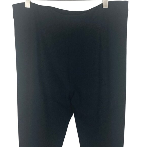 The Savile Row London Black Cigarette Pant Womens 8 Stretch Straight Leg - Picture 5 of 6